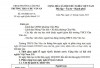 Về việc nghỉ Quốc khánh 2-9