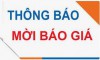 Thư mời báo giá gửi các đơn vị cung cấp nước uống đóng bình