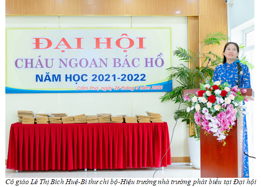 TRƯỜNG THCS CHU VĂN AN TỔ CHỨC ĐẠI HỘI CHÁU NGOAN BÁC HỒ NĂM HỌC 2021 - 2022