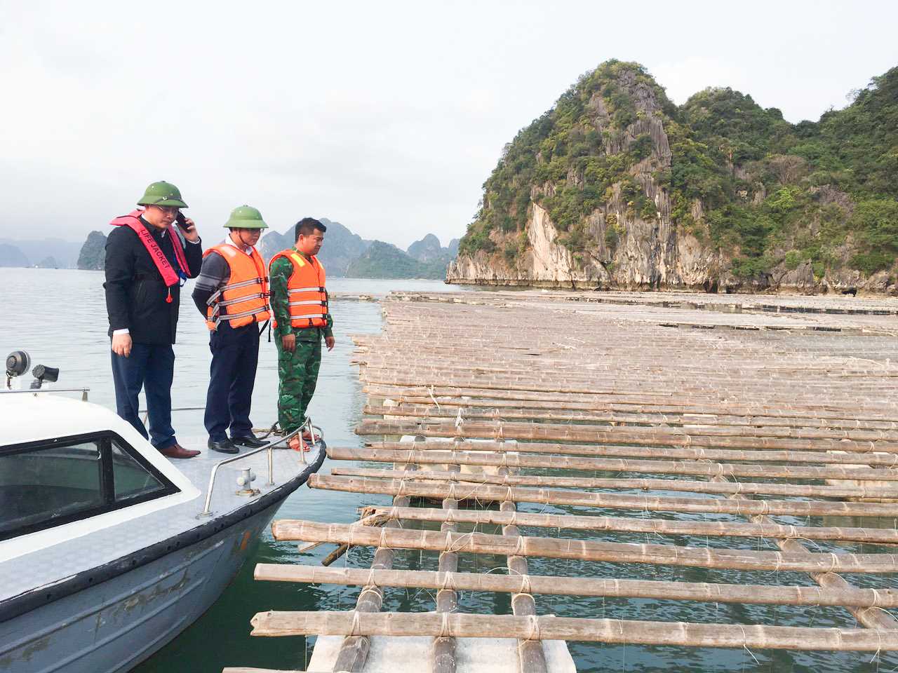 Thông tin tiến độ thực hiện di dời lồng bè, phao xốp lấn chiếm luồng, lạch nuôi trồng thủy sản trái phép gây ô nhiễm môi trường trên biển ( Bản tin số 10 ngày 30/3/2023)