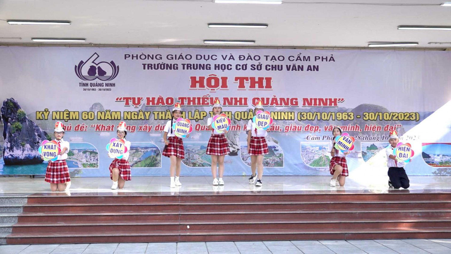 Trường THCS Chu Văn An: Hội thi “Tự hào thiếu nhi Quảng Ninh”