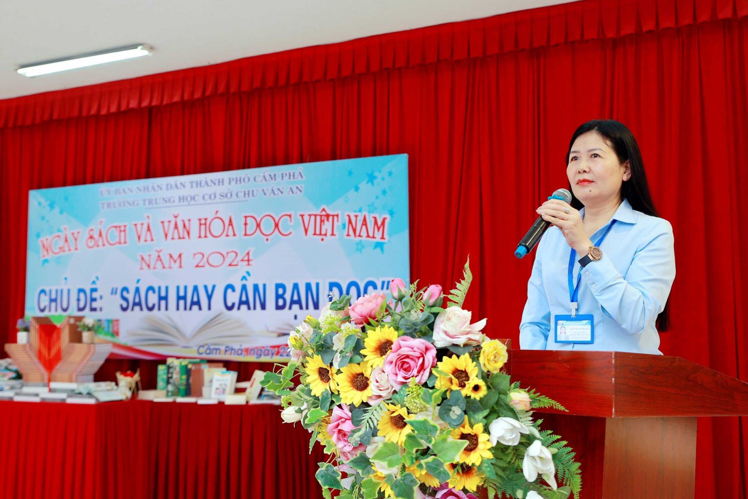 Trường THCS Chu Văn An: “Sách hay cần bạn đọc”