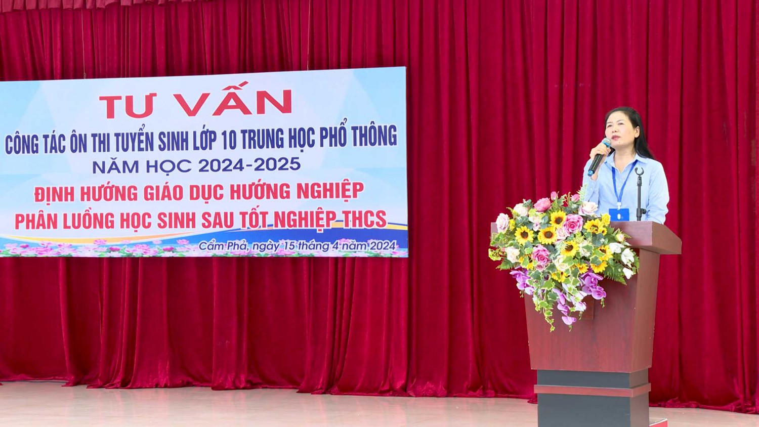 Trường THCS Chu Văn An tư vấn ôn tuyển sinh lớp 10 và hướng nghiệp, phân luồng học sinh sau tốt nghiệp THCS