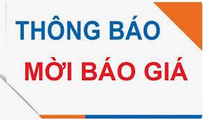 Thư mời báo giá về việc cung cấp báo giá hàng hóa tổ chức dịch vụ phục vụ ăn bán trú tại trường THCS Chu Văn An